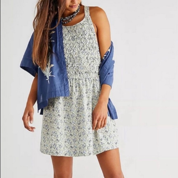 Free People Petunia Sleeveless Mini Dress - Picture 2 of 13